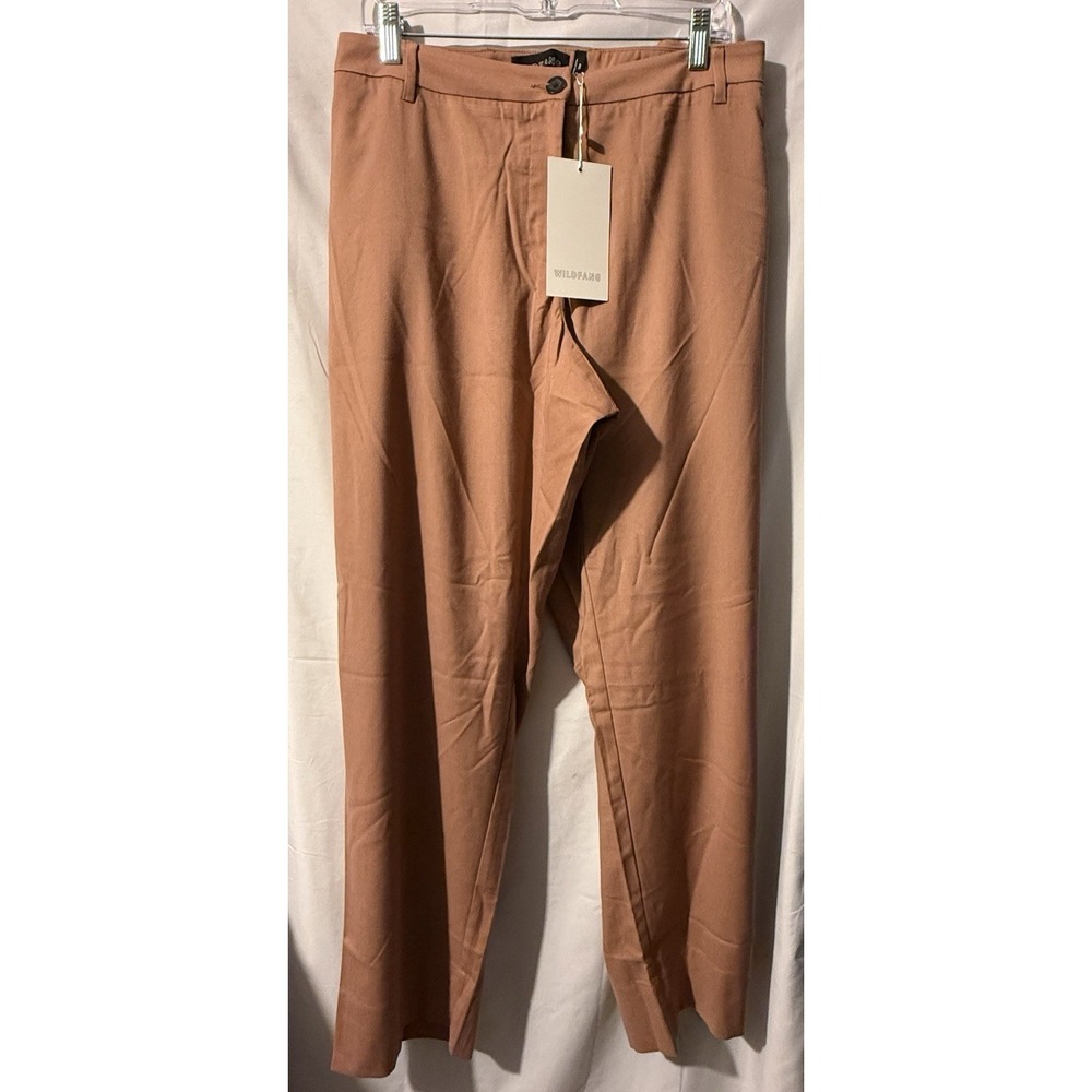 Wildfang The Empower Trouser 22W Rose Brown Dress Pants NWT Plus Size